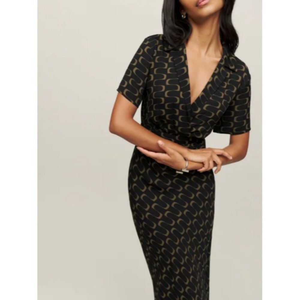 NWT Reformation linguini maxi dress 8